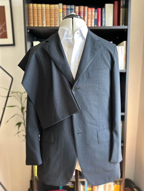 Costume en laine gris Ermenegildo Zegna  (M)