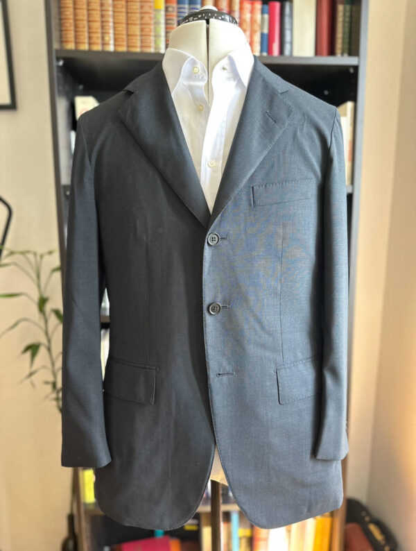 Costume en laine gris Ermenegildo Zegna  (M) – Image 2