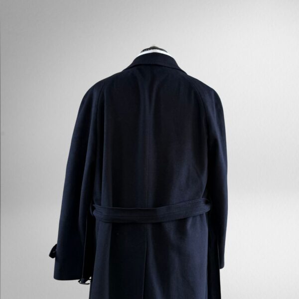 Manteau en laine et cachemire bleu Corneliani (M) – Image 3