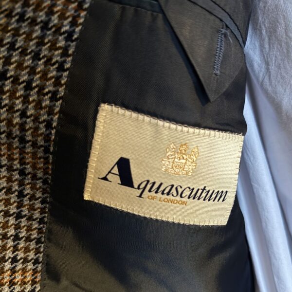 Veste à carreaux - pure laine Aquascutum (54) – Image 4