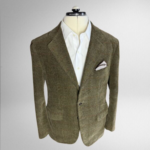 Veste Cantarelli vert olive  100% coton (L)